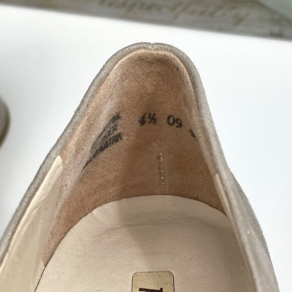 PAUL GREEN Samona Block Heel Pump In Cachemire Metallic Size 4.5 / US 7 - Picture 9 of 13
